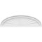 Ekena Millwork Elliptical Sunburst Architectural Grade PVC Pediment, 28"W x 8"H x 2"P PEDPS028X080ELL01 - alternate 3